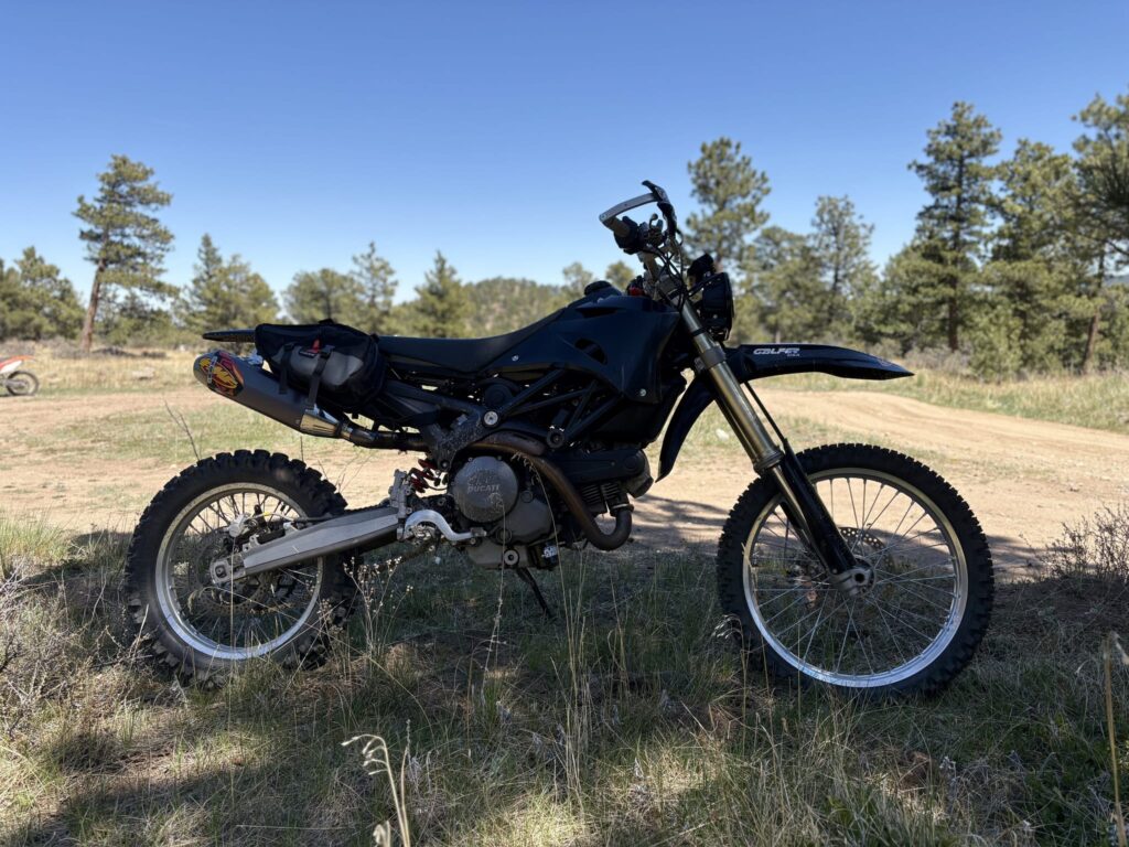 Side profile of the finished DirtCati